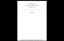 JOURNAL OF GLASS STUDIES